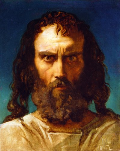 A Saint, 1842 by Henri Lehmann